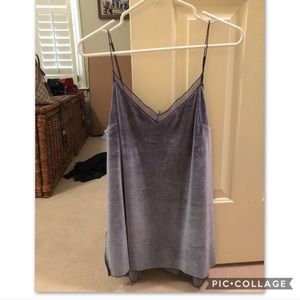 Free people velvet tank